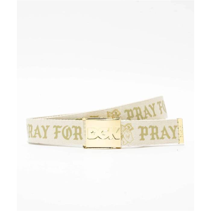 DGK Dgk 【 Pray Scout Cream Belt Men's Natural 】 スカウト クリーム ベルト メンズ ナチュラル|スニケス
