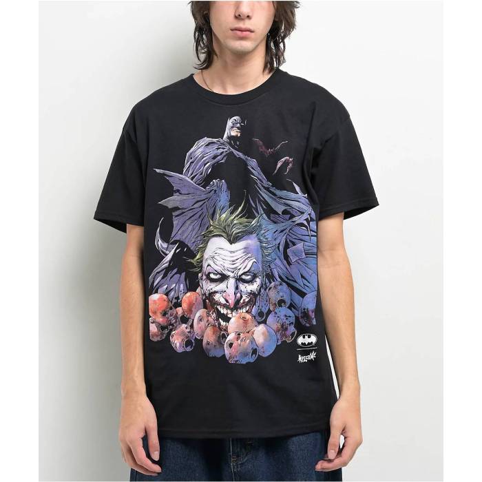 Welcome Skateboards 【 Welcome X Batman Heads Up Black T-Shirt Men\u0027s Black 】 黒いこと 黒いこと プルオーバー メンズ 黒いこと 黒いこと