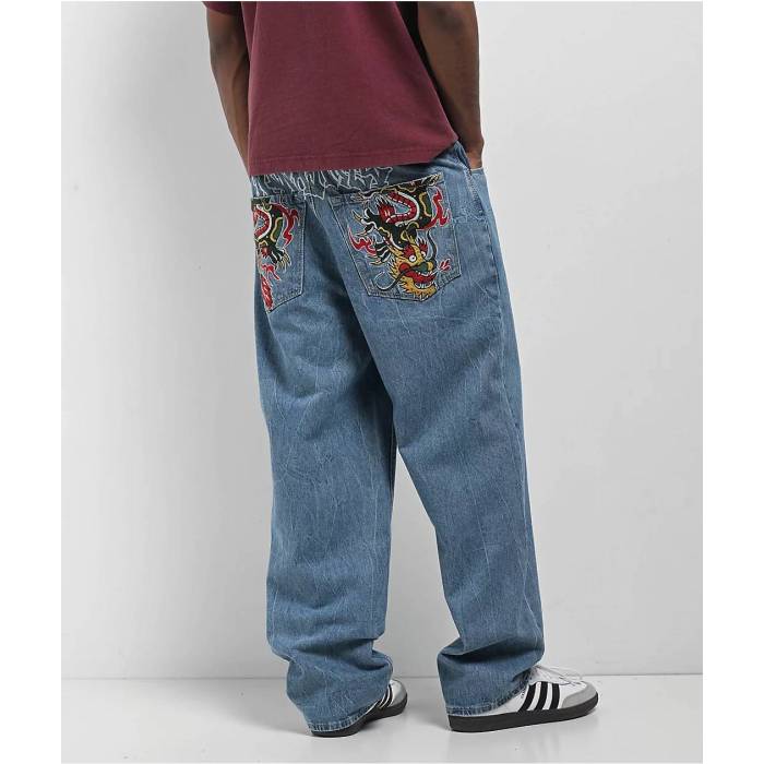 Ninth Hall 【 Ambush Medium Blue Loose Fit Jeans Men's Blue 】 青色 ブルー ジーンズ メンズ 青色 ブルー