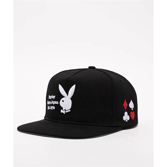 Color Bars 【 X Playboy Tokyo Club Black Snapback Hat Men's Black 】 クラブ 黒色 ブラック Snapback スナップバック バッグ メンズ 黒色 ブラック｜スニケス