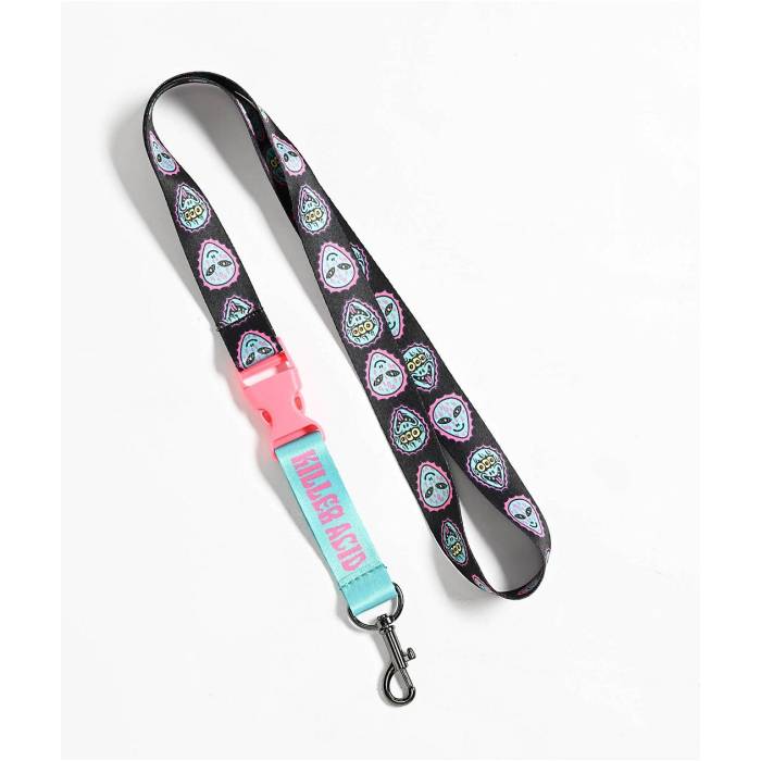 Killer Acid 【 No Bad Trips Black Lanyard Men's Multicolor 】 黒色 ブラック メンズ|スニケス