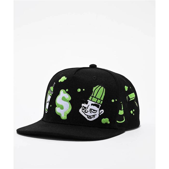 エンパイア Empyre 【 Night Life Black Snapback Hat Men's Black 】 ナイト 黒色 ブラック Snapback スナップバック バッグ メンズ 黒色 ブラック