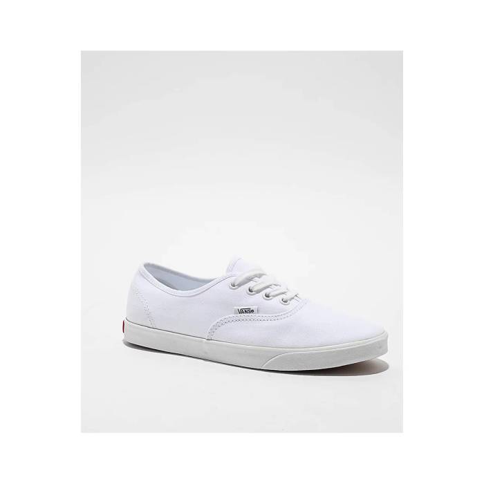 ヴァンズ Vans 【 Authentic Lowpro White Skate Shoes Women's White 】 オーセンティック 白色 ホワイト Skate スケート シューズ 運動靴 レディース 白色 ホワイト