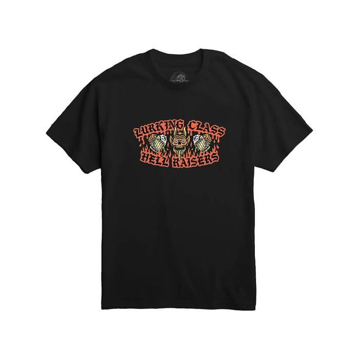 【★百貨店SALE★6/11真夜中2時迄】Lurking Class By Sketchy Tank 【 X Tallboy 2 Mugs Black T-Shirt Men\u0027s Black 】 黒いこと 黒いこと ティーシャツ メンズ 黒いこと 黒いこと