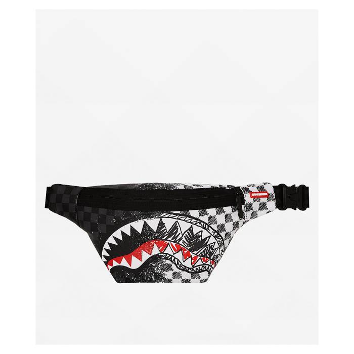 スプレイグラウンド Sprayground 【 Mix And Match Scribble Fanny Pack Men Black 】 マッチ メンズ 黒色 ブラック
