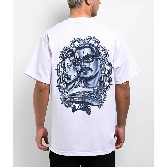 Hey Ruca 【 Cry Me White T-Shirt Men\u0027s White 】 白いこと 白いこと プルオーバー メンズ 白いこと 白いこと