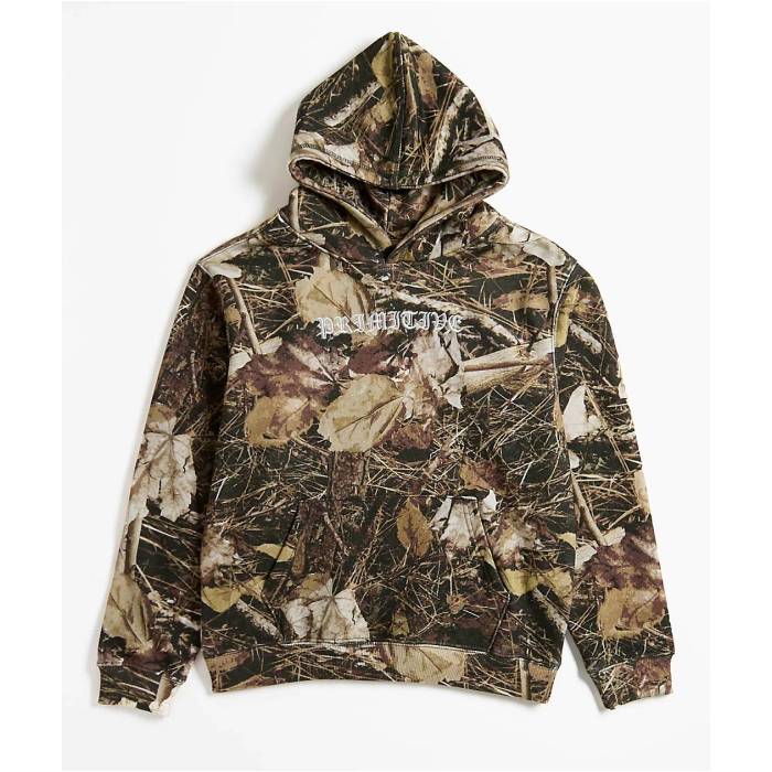 プリミティブ Primitive 【 Kids Shaw Og Camo Heavyweight Hoodie Kids' Multicolor 】 カモ柄 フーディー パーカー|スニケス