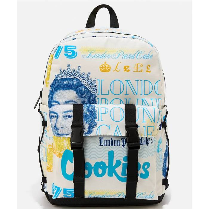 【★百貨店SALE★6/11真夜中2時迄】Cookies Clothing 【 Cookies London Pound Cake Natural Backpack Men\u0027s Multicolor 】 自然的 うしろ側容器に並べる 御徒面子 背嚢 メンズ