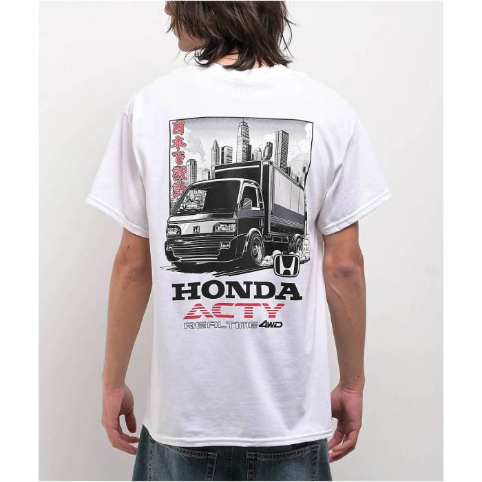 【★百貨店SALE★6/11十二時2時迄】Honda 【 Real Time 4Wd White T-Shirt Men\u0027s White 】 レアル 一時停止 白いこと 白いこと プルオーバー メンズ 白いこと 白いこと