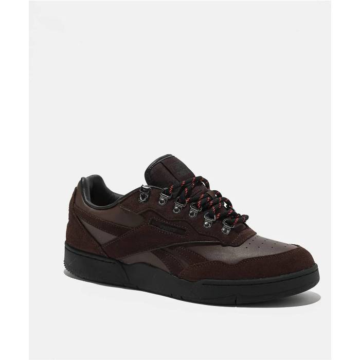 リーボック Reebok 【 X Obey Bb 4000 Ii Brown & Black Shoes Men's Brown 】 オベイ 茶色 ブラウン 黒色 ブラック シューズ 運動靴 靴 メンズ靴 スニーカー メンズ 茶色 ブラウン画像