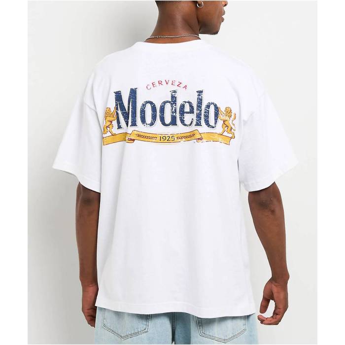 【★百貨店SALE★6/11真夜中2時迄】Modelo 【 Lion Head White T-Shirt Men\u0027s White 】 白いこと 白いこと ティーシャツ メンズ 白いこと 白いこと