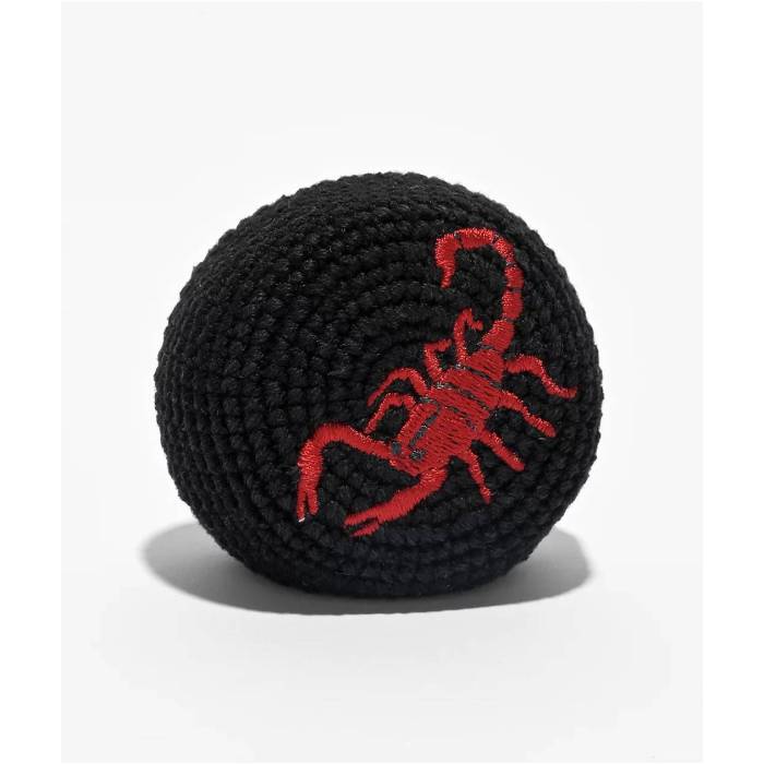 Adventure Imports 【 Scorpion Black Hacky Sack Men's Assorted 】 黒色 ブラック メンズ