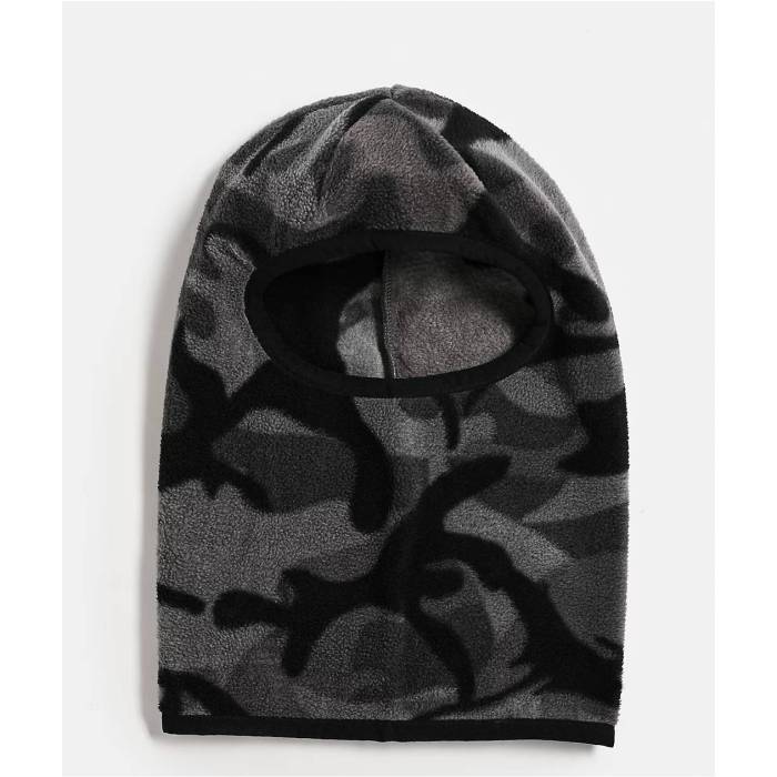 【★百貨店SALE★6/11真夜中2時迄】Airblaster 【 Dinoflage Camo Balaclava Men\u0027s Black 】 家鴨柄 メンズ 黒いこと 黒いこと