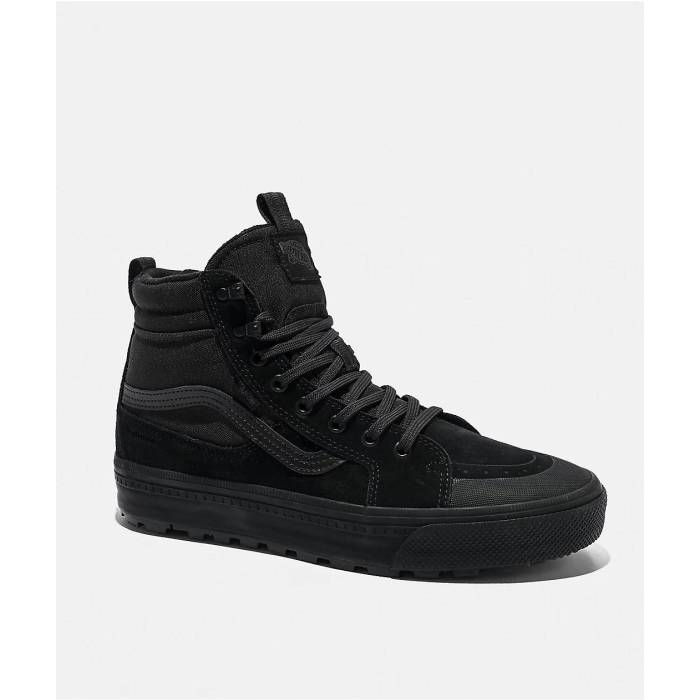 ヴァンズ Vans 【 Sk8 Hi Waterproof Mte Black Shoes Men's Black 】 黒色 ブラック シューズ 運動靴 メンズ 黒色 ブラック