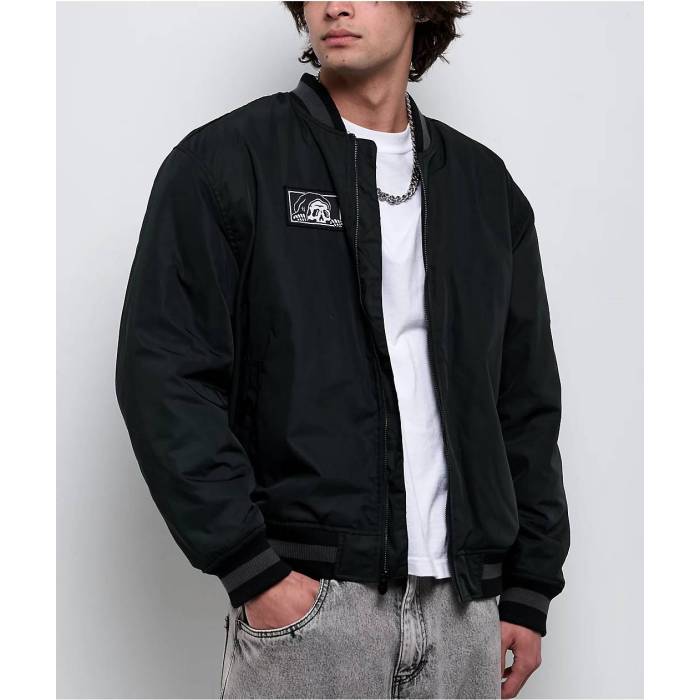 Lurking Class By Sketchy Tank 【 Box Lurker Black Varsity Jacket Men's Black 】 ボックス 黒色 ブラック Jacket ジャケット メンズ 黒色 ブラック