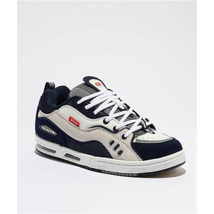 地球儀 Globe 【 Thomas Ct-4 White \u0026 Navy Skate Shoes Men\u0027s White 】 白いこと 白いこと 紺色 米国海軍 Skate 滑る シューズ 運動すること靴 メンズ 白いこと 白いこと