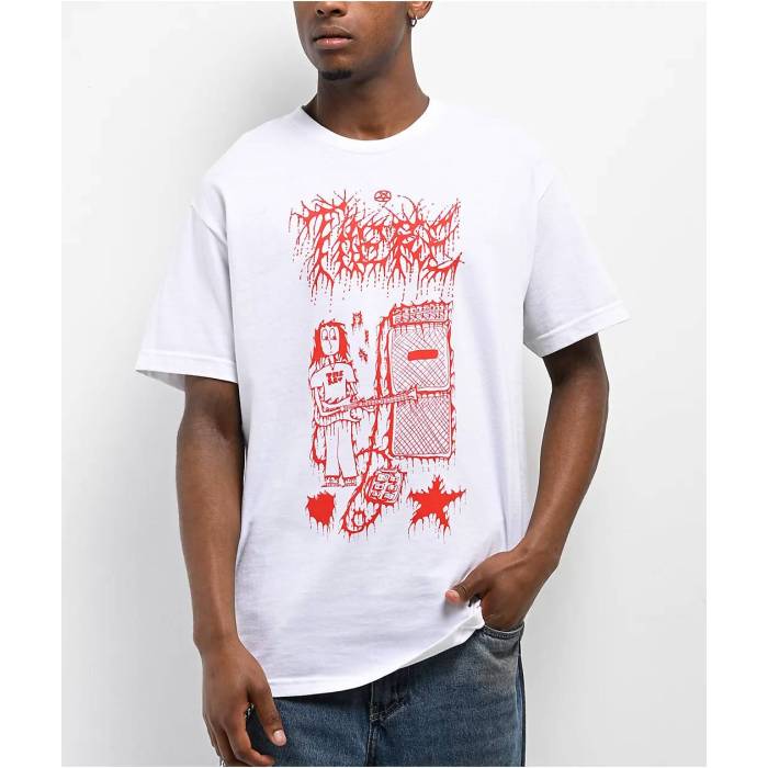 There Skateboards 【 There Loud White T-Shirt Men\u0027s White 】 白いこと 白いこと プルオーバー メンズ 白いこと 白いこと