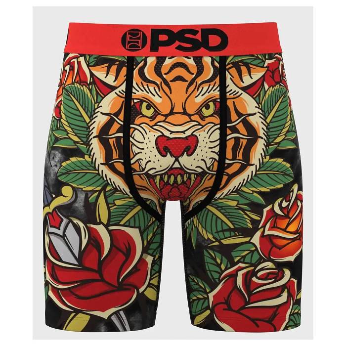 ピーエスディーアンダーウェア Psd Underwear 【 Psd Tiger Strength Boxer Briefs Men's Multicolor 】 ストレングス メンズ｜スニケス