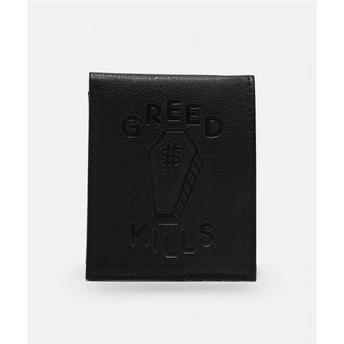 Lurking Class By Sketchy Tank 【 Greed Kills Black Bifold Wallet Men's Black 】 黒色 ブラック Wallet ウォレット・財布 メンズ 黒色 ブラック|スニケス