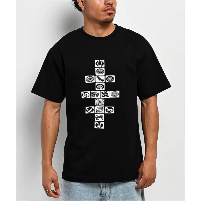 Passport 【 Kollaasi Black T-Shirt Men's Black 】 黒色 ブラック Tシャツ メンズ 黒色 ブラック