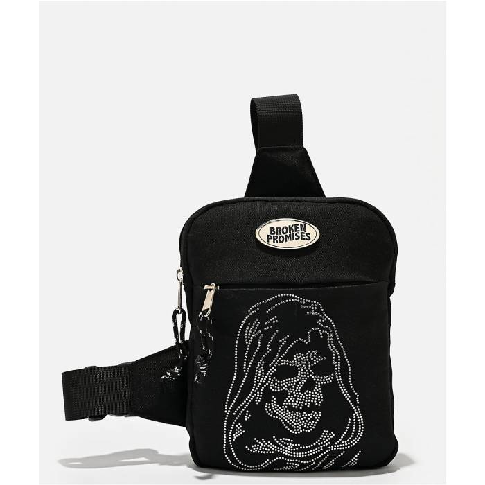 Broken Promises 【 Reaper Black Crossbody Bag Men\u0027s Black 】 黒いこと 黒いこと 御徒面子 メンズ 黒いこと 黒いこと
