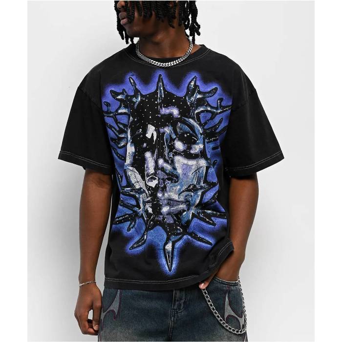 【★百貨店SALE★6/11真夜中2時迄】Vitriol 【 Game Over Black Wash T-Shirt Men\u0027s - 】 Game 力くらべ 黒いこと 黒いこと ティーシャツ メンズ NULL