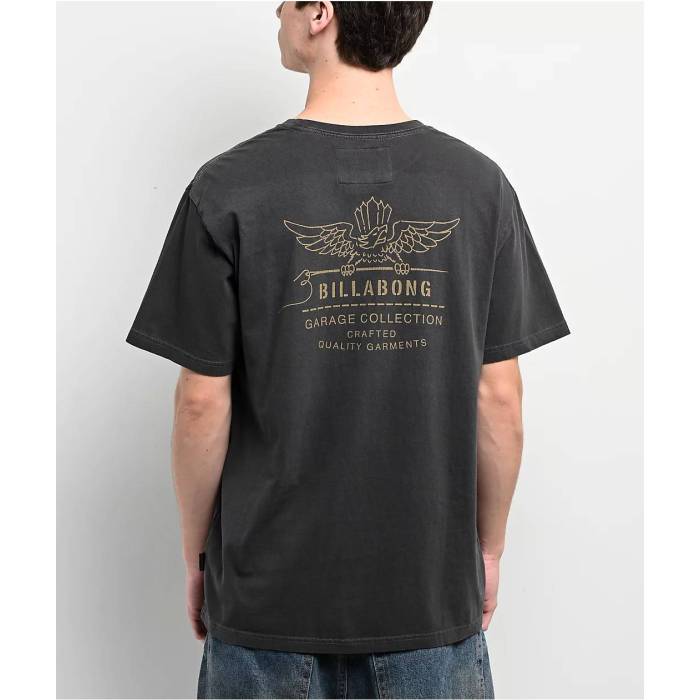 ビラボン Billabong 【 Wingspan Grey T-Shirt Men's Grey 】 灰色 グレー Tシャツ メンズ 灰色 グレー