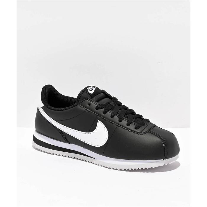 ナイキ Nike 【 Women\u0027s Cortez Black \u0026 White Shoes Women\u0027s Black 】 レディース コルテッツ 黒いこと 黒いこと 白いこと 白いこと シューズ 運動すること靴 レディース 黒いこと 黒いこと