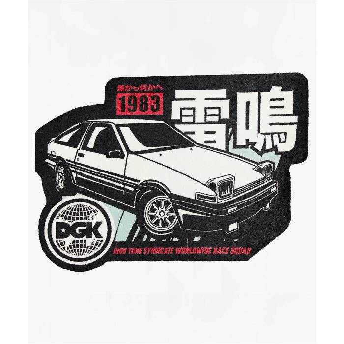 DGK Dgk 【 Hachi-Roku Tuner Rug Men\u0027s Black 】 メンズ 黒いこと 黒いこと