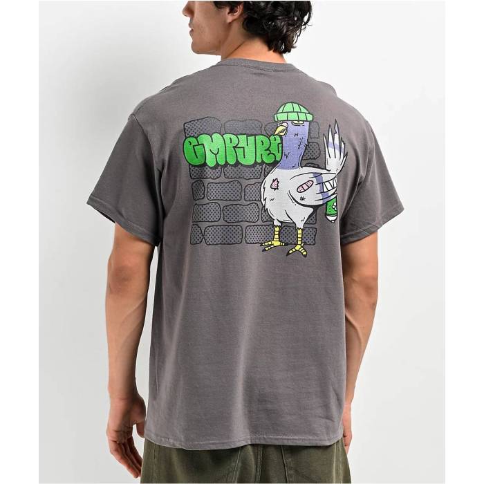 帝国 Empyre 【 Poke Around Grey T-Shirt Men\u0027s Grey 】 アラウンド 薄墨色 薄墨色 プルオーバー メンズ 薄墨色 薄墨色