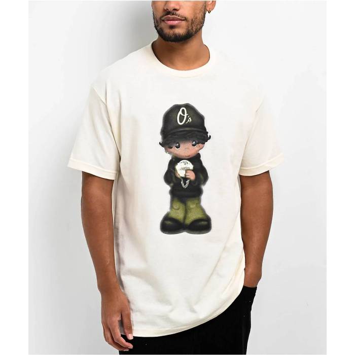 Otx Boyz 【 Geezy Moments Cream T-Shirt Men\u0027s Natural 】 皮膚軟化剤 プルオーバー メンズ 自然的