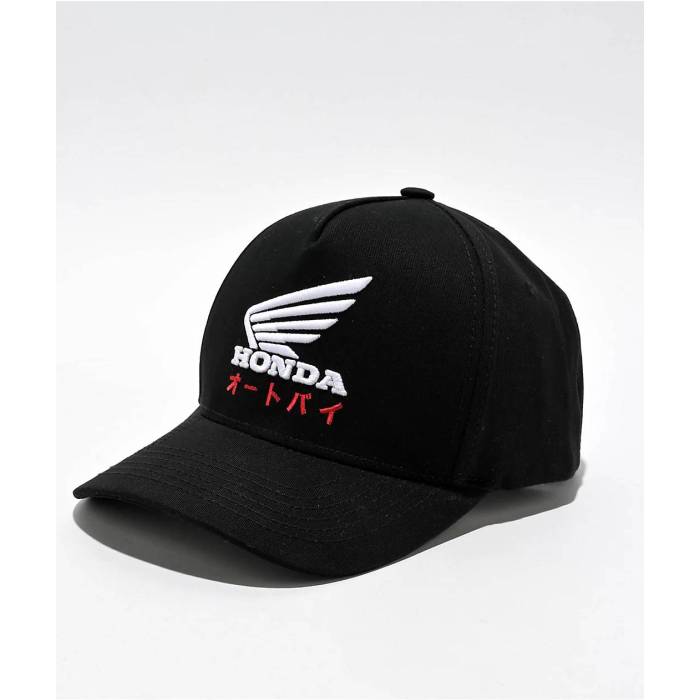 Honda 【 Flair Black Snapback Hat Men's Black 】 黒色 ブラック Snapback スナップバック バッグ メンズ 黒色 ブラック｜スニケス