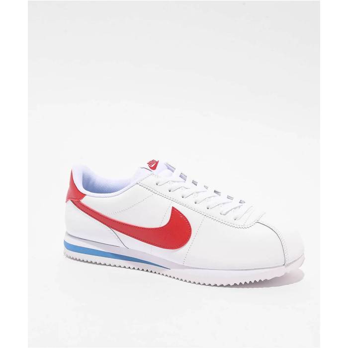 【★百貨店SALE★6/11真夜中2時迄】ナイキ Nike 【 Cortez White Varsity Blue \u0026 Varsity Red Shoes Men\u0027s White 】 コルテッツ 白いこと 白いこと 青碧 青碧 Red 赤・赤いこと シューズ 運動すること靴 メンズ 白いこと 白いこと