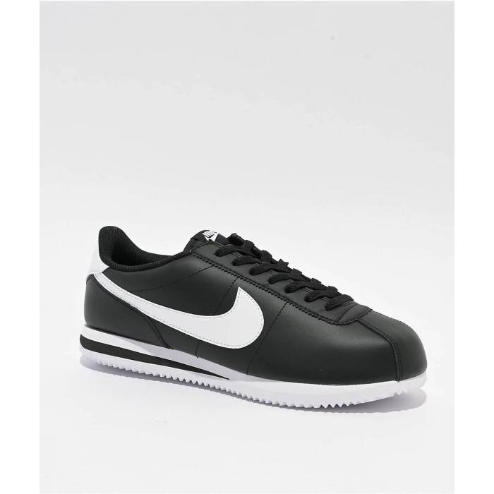 ナイキ Nike 【 Cortez Black \u0026 White Shoes Men\u0027s Black 】 コルテッツ 黒いこと 黒いこと 白いこと 白いこと シューズ 運動すること靴 メンズ 黒いこと 黒いこと