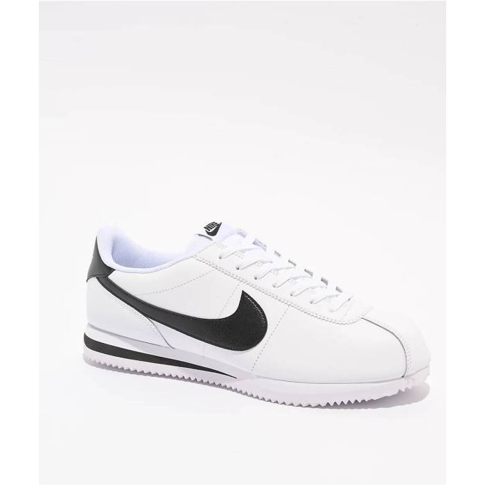 【★百貨店SALE★6/11真夜中2時迄】ナイキ Nike 【 Cortez White \u0026 Black Shoes Men\u0027s White 】 コルテッツ 白いこと 白いこと 黒いこと 黒いこと シューズ 運動すること靴 メンズ 白いこと 白いこと