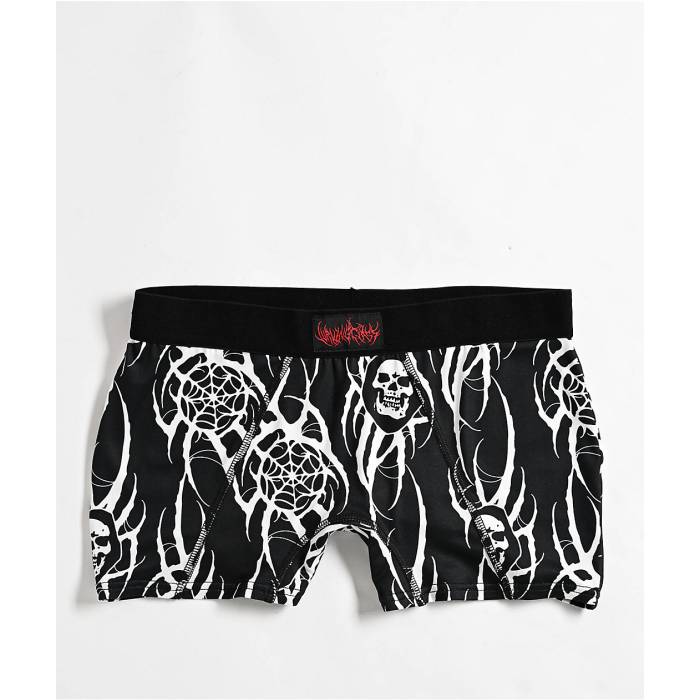 【★百貨店SALE★6/11真夜中2時迄】Lurking Class By Sketchy Tank 【 Lurking Class By Sketchy X Kyle Grand Sin Black Boyshort Underwear Women\u0027s Black 】 地びた 黒いこと 黒いこと アンダー御召しもの 下着類 レディース 黒いこと 黒いこと