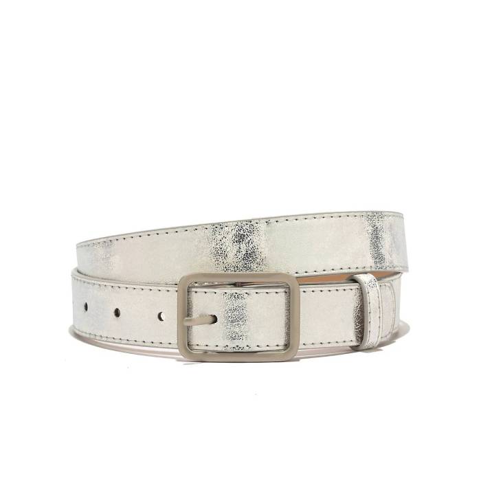 【★百貨店SALE★6/11十二時2時迄】Ella Shea 【 Silver Snakeskin Belt Women\u0027s Silver 】 Silver しろがね色・しろがね色 胴締め レディース Silver しろがね色・しろがね色