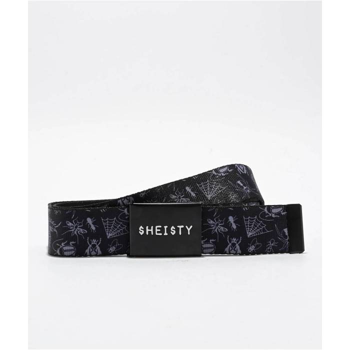 $Hei$Ty 【 Sheisty Infestation Black Web Belt Men's Black 】 黒色 ブラック ベルト メンズ 黒色 ブラック|スニケス