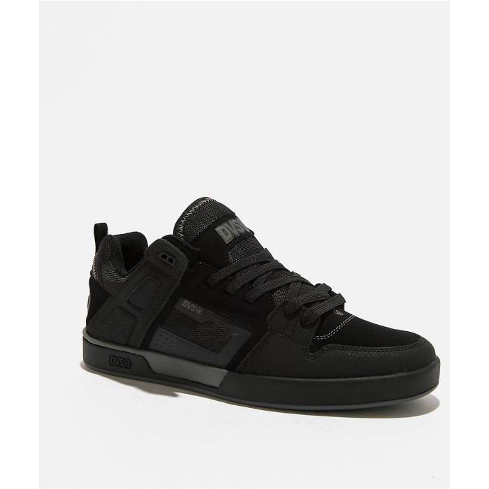 【★百貨店SALE★6/11真夜中2時迄】Dvs Shoes 【 Dvs Comanche Lt Black Skate Shoes Men\u0027s Black 】 ディーブイエス 黒いこと 黒いこと Skate 滑る シューズ 運動すること靴 メンズ 黒いこと 黒いこと