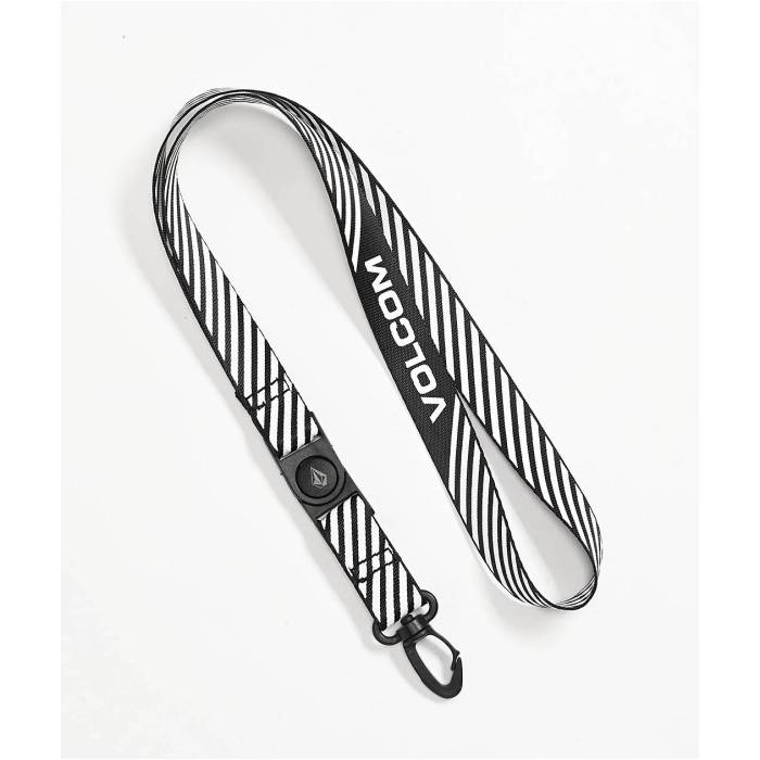 ボルコム Volcom 【 Stripe Lanyard Men's Black 】 Stripe ストライプ メンズ 黒色 ブラック|スニケス