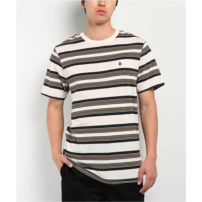 ボルコム Volcom 【 Parotic Natural T-Shirt Men\u0027s Brown 】 自然的 プルオーバー メンズ 赤銅色 赤銅色