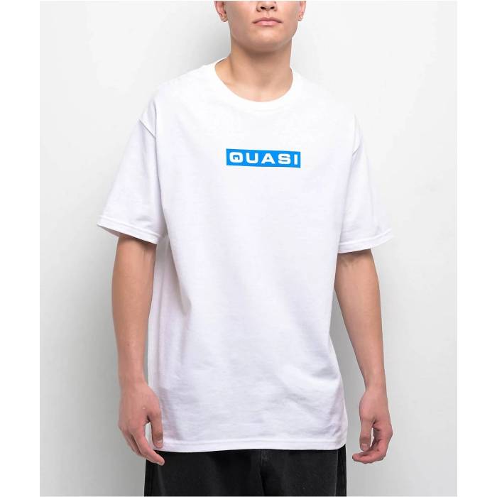 Quasi 【 Euro White T-Shirt Men\u0027s White 】 白いこと 白いこと プルオーバー メンズ 白いこと 白いこと