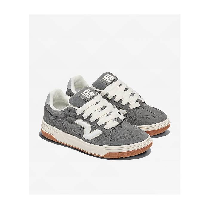 ヴァンズ Vans 【 Upland Pewter Grey Skate Shoes Men Dark Grey 】 灰色 グレー Skate スケート シューズ 運動靴 メンズ 灰色 グレー