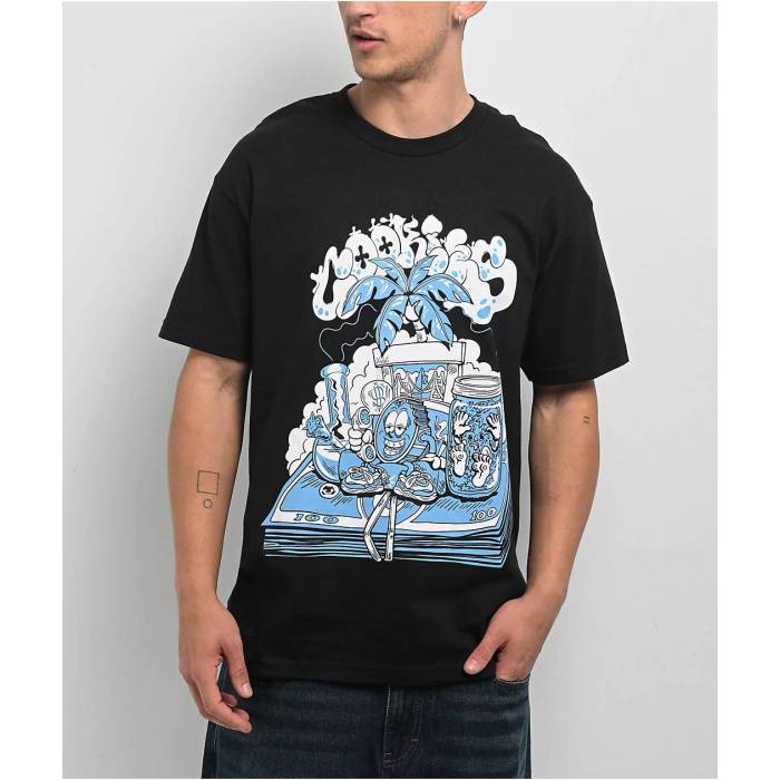 Cookies Clothing 【 Cookies Laid Back Black T-Shirt Men's Black 】 黒色 ブラック Tシャツ メンズ 黒色 ブラック|スニケス