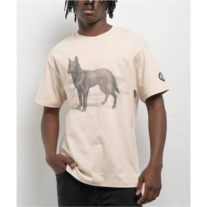 Passport 【 Kelpie Natural T-Shirt Men's Natural 】 ナチュラル Tシャツ メンズ ナチュラル