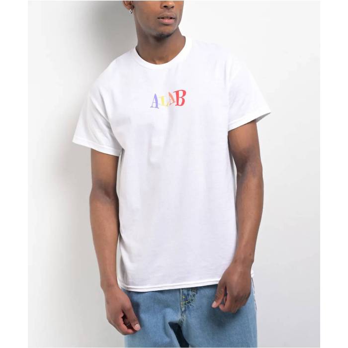 A.lab 【 Dead Inside White T-Shirt Men White 】 白色 ホワイト Tシャツ メンズ 白色 ホワイト