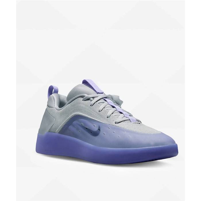 ナイキ Nike 【 Sb Zoom Nyjah 4 Thistle Black & Grey Skate Shoes Men's Grey 】 エスビー ズーム 黒色 ブラック 灰色 グレー Skate スケート シューズ 運動靴 メンズ 灰色 グレー