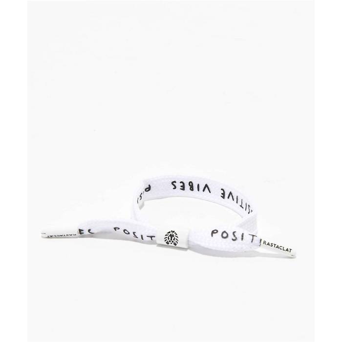 【★百貨店SALE★6/11十二時2時迄】ラスタクラット Rastaclat 【 Verified Yapper White Shoelace Bracelet Men\u0027s White 】 白いこと 白いこと 腕輪 メンズ 白いこと 白いこと