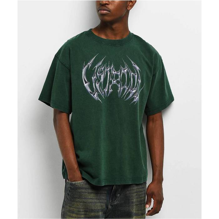 【★百貨店SALE★6/11真夜中2時迄】Vitriol 【 Rebuff Green Wash T-Shirt Men\u0027s Green 】 green 緑・緑であること ティーシャツ メンズ green 緑・緑であること