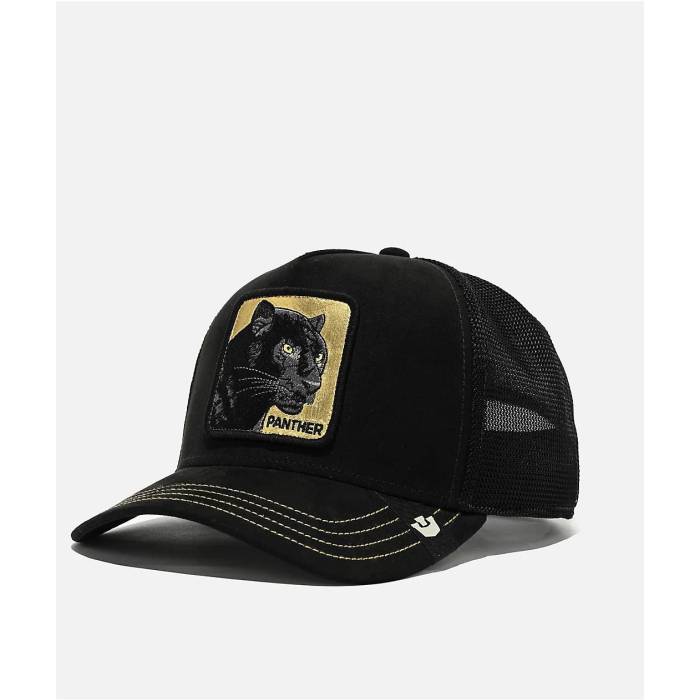 【★百貨店SALE★6/11真夜中2時迄】Goorin Bros. 【 Golden Panther Black Trucker Hat Men\u0027s Black 】 黒いこと 黒いこと トラッカー メンズ 黒いこと 黒いこと
